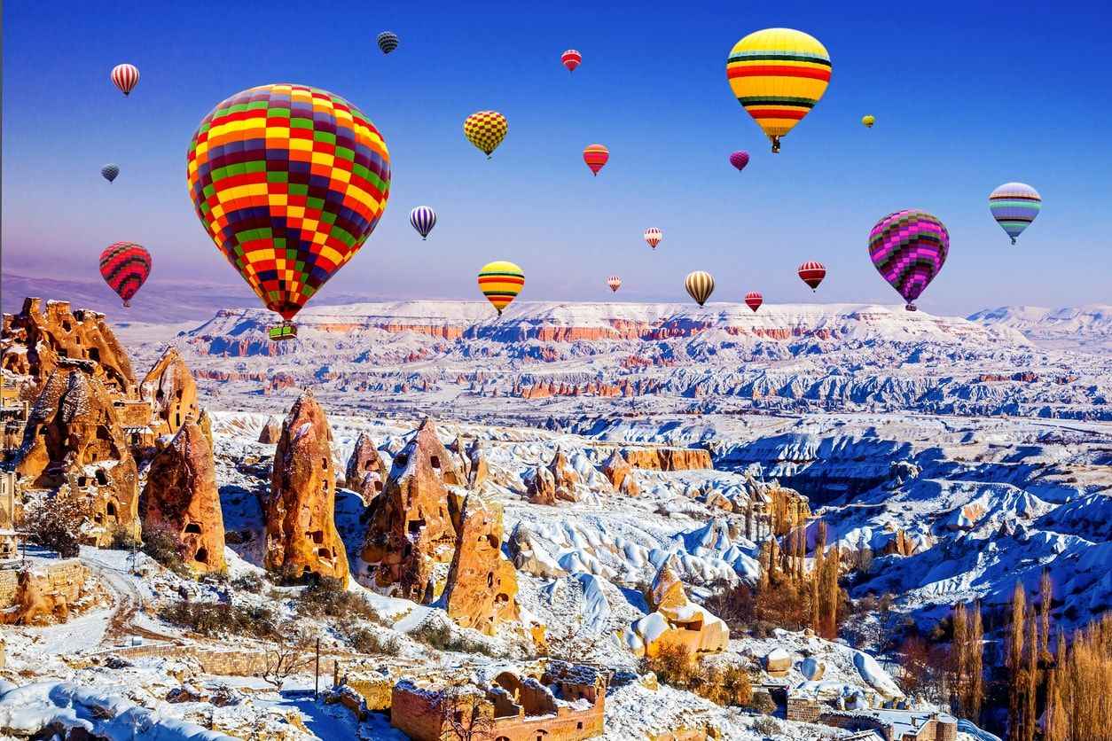 Kapadokya Karavan Kampı: Balonları İzleyebileceğiniz En İyi Koordinatlar
